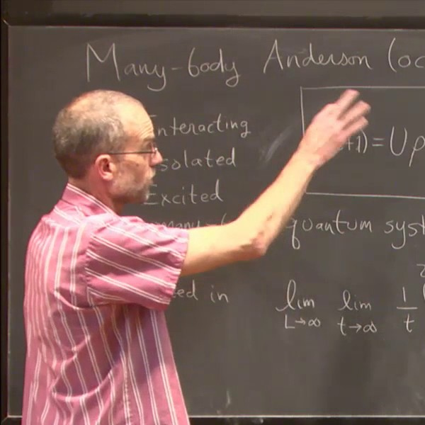David Huse - Princeton University David Huse - Princeton University